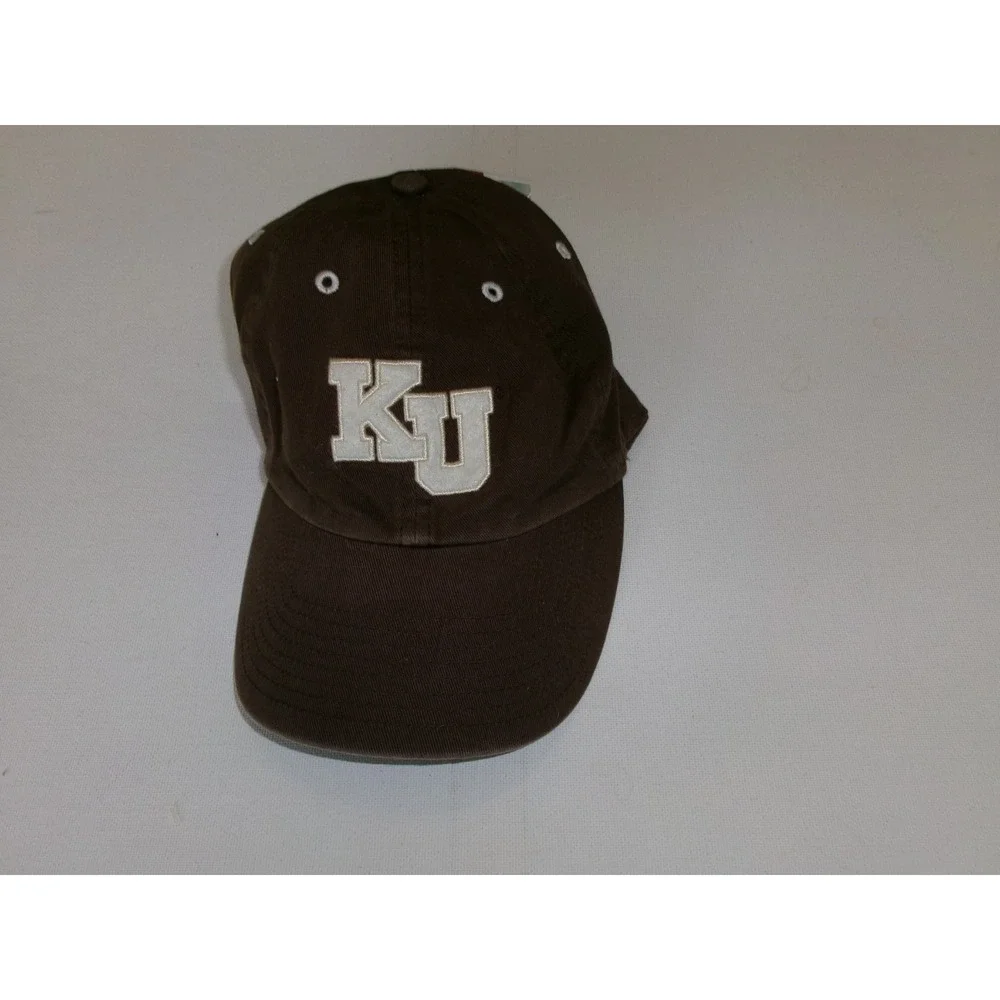 KANSAS JAYHAWKS MEDIUM  SKATE BEACH GOLF Y2K 00S   HAT CAP VINTAGE J1